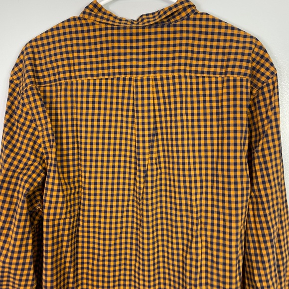 Old Navy shirt slim fit button front gingham XL - Picture 4 of 7